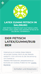Mobile Screenshot of latexfetischsalzburg.wordpress.com