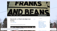 Desktop Screenshot of franksandbeansonline.wordpress.com