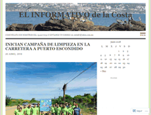Tablet Screenshot of infocosta.wordpress.com