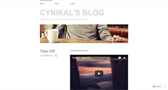 Desktop Screenshot of cynikalmusic.wordpress.com