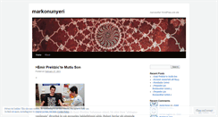 Desktop Screenshot of markonunyeri.wordpress.com