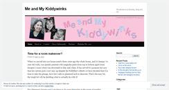 Desktop Screenshot of meandmykiddywinks.wordpress.com