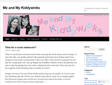 Tablet Screenshot of meandmykiddywinks.wordpress.com