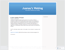 Tablet Screenshot of juanau.wordpress.com