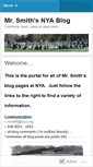 Mobile Screenshot of mrsmithnya.wordpress.com