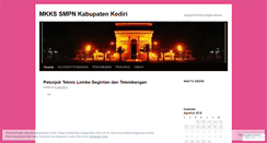 Desktop Screenshot of mkkssmpnkabkediri.wordpress.com