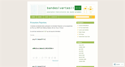 Desktop Screenshot of bandesvertes.wordpress.com