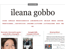 Tablet Screenshot of ileanagobbo.wordpress.com