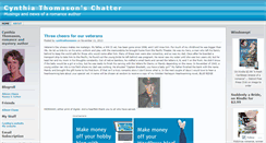Desktop Screenshot of cynthiathomason.wordpress.com