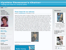 Tablet Screenshot of cynthiathomason.wordpress.com