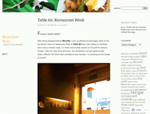 Tablet Screenshot of beareats.wordpress.com