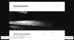 Desktop Screenshot of katebphotography.wordpress.com