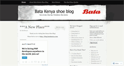 Desktop Screenshot of batakenya.wordpress.com