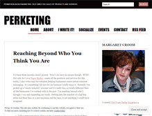 Tablet Screenshot of perketing.wordpress.com