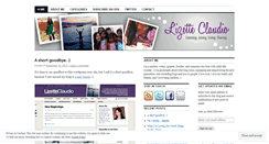 Desktop Screenshot of lizclaudio.wordpress.com