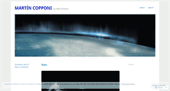 Desktop Screenshot of martincopponi.wordpress.com