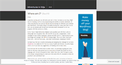 Desktop Screenshot of edjy.wordpress.com