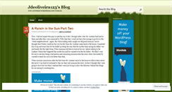 Desktop Screenshot of jdeoliveira123.wordpress.com