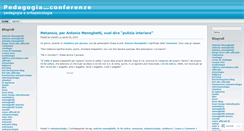 Desktop Screenshot of conferenze.wordpress.com