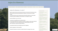 Desktop Screenshot of anjouecohameaux.wordpress.com
