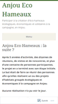 Mobile Screenshot of anjouecohameaux.wordpress.com