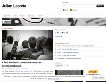 Tablet Screenshot of lacacta.wordpress.com