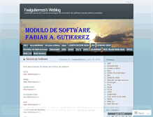 Tablet Screenshot of faalgutierrezs.wordpress.com