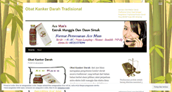 Desktop Screenshot of obatkukankerdarahtradisional.wordpress.com
