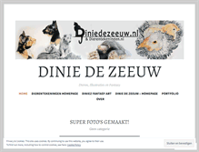 Tablet Screenshot of diniedezeeuw.wordpress.com