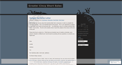 Desktop Screenshot of greatercincyshortsales.wordpress.com