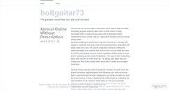 Desktop Screenshot of boltguitar73.wordpress.com