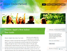 Tablet Screenshot of ellenunderwood.wordpress.com