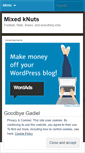 Mobile Screenshot of mixedknuts.wordpress.com
