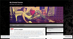 Desktop Screenshot of myorientalpassion.wordpress.com