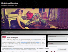 Tablet Screenshot of myorientalpassion.wordpress.com