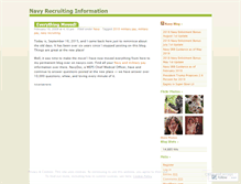 Tablet Screenshot of navycs.wordpress.com