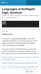 Mobile Screenshot of languagesatnorthgate.wordpress.com