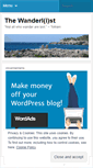 Mobile Screenshot of mywanderlist.wordpress.com