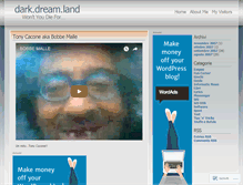 Tablet Screenshot of darkdreamland.wordpress.com