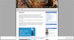 Desktop Screenshot of girlaboutlondon.wordpress.com