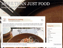 Tablet Screenshot of foodaura.wordpress.com