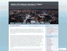 Tablet Screenshot of heathergoff.wordpress.com