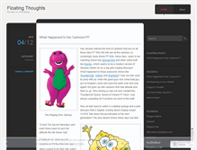 Tablet Screenshot of floatinthots.wordpress.com