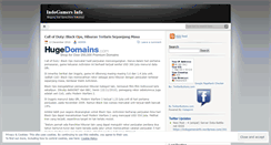 Desktop Screenshot of indogamersinfo.wordpress.com