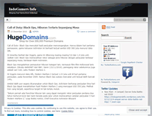 Tablet Screenshot of indogamersinfo.wordpress.com