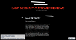 Desktop Screenshot of ne-trac.bancdebinarycustomerreviews.wordpress.com