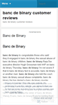 Mobile Screenshot of ne-trac.bancdebinarycustomerreviews.wordpress.com