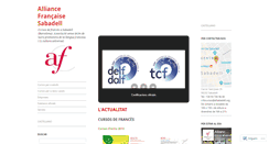 Desktop Screenshot of francesasabadell.wordpress.com