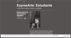 Desktop Screenshot of expresarteestudiante.wordpress.com