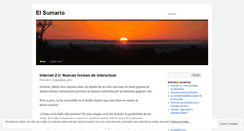 Desktop Screenshot of gringobruno.wordpress.com